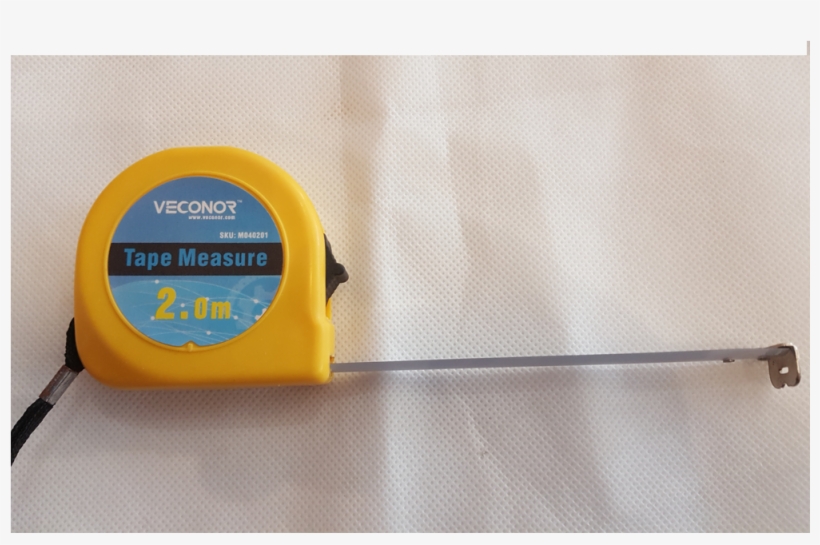 Mini Locking Measuring Tape 2m - Tape Measure, transparent png #8963485
