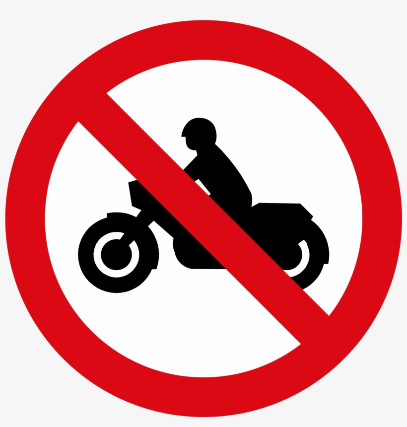 Open - Señal De Prohibido Circular, transparent png #8963564