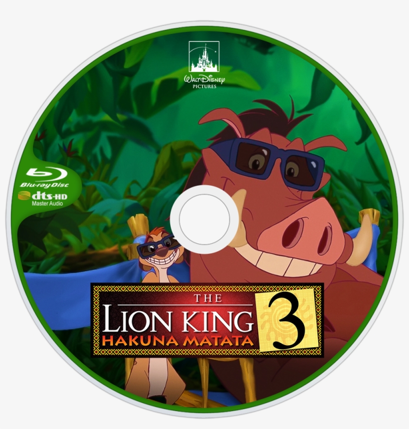 The Lion King 1½ Bluray Disc Image - Lion King 1½ (2004), transparent png #8963647