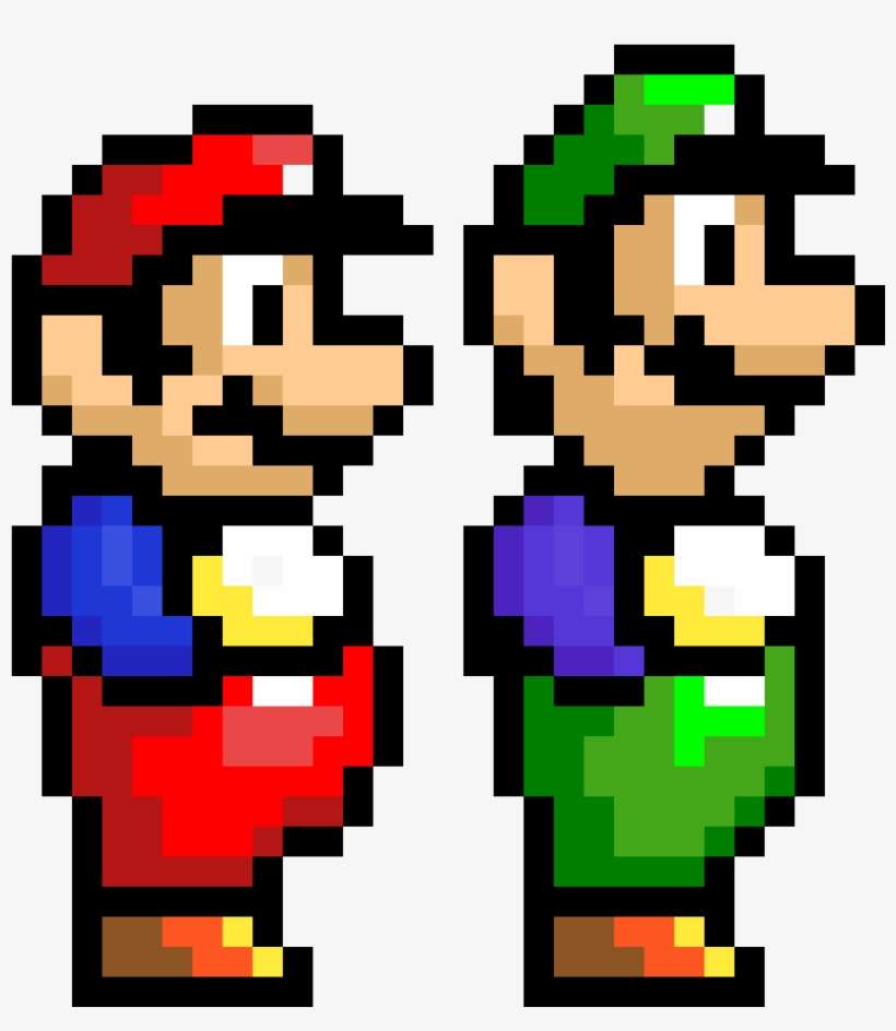 Smb1 Mario And Luigi - Super Mario Bros 3 Luigi, transparent png #8963740