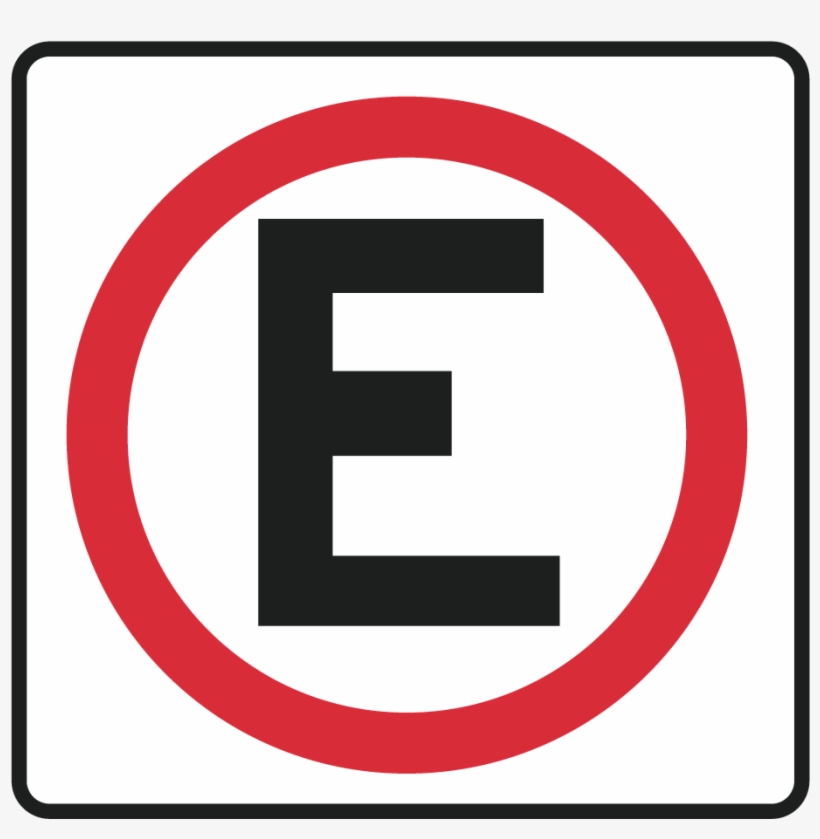 Sr-21 Estacionamiento Prohibido Encorto Periodo Dentro - Black Circle, transparent png #8963880