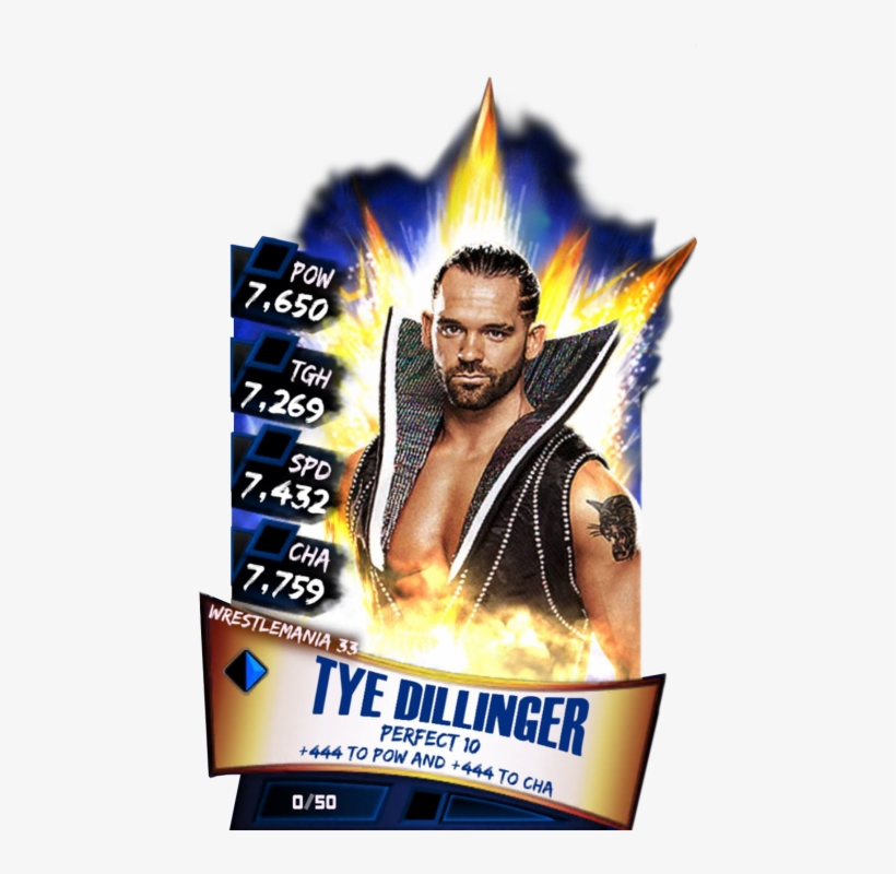 Tye Dillinger - Shinsuke Nakamura Wrestlemania 33, transparent png #8964219