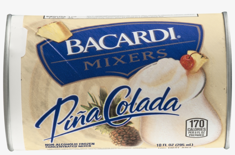 Frozen Mixers Pina Colada 10 Fl - Bacardi, transparent png #8964843