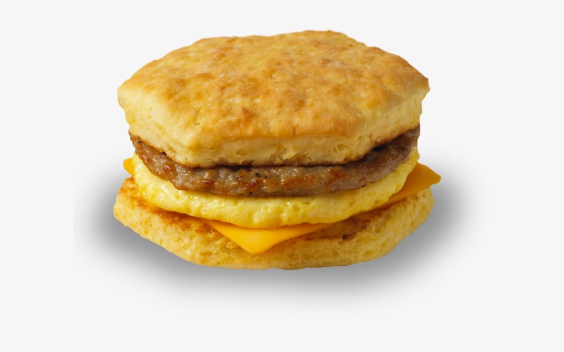 Sausage Breakfast Sandwich - Tim Hortons Biscuit Sausage Egg Cheese, transparent png #8965248
