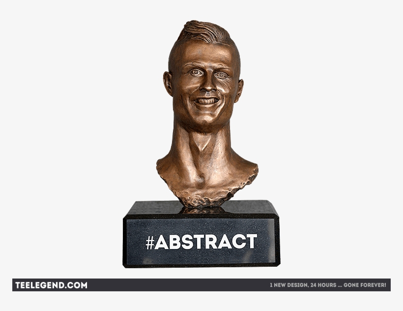 Busto Cristiano Ronaldo - Cristiano Ronaldo Statue Png, transparent png #8965309