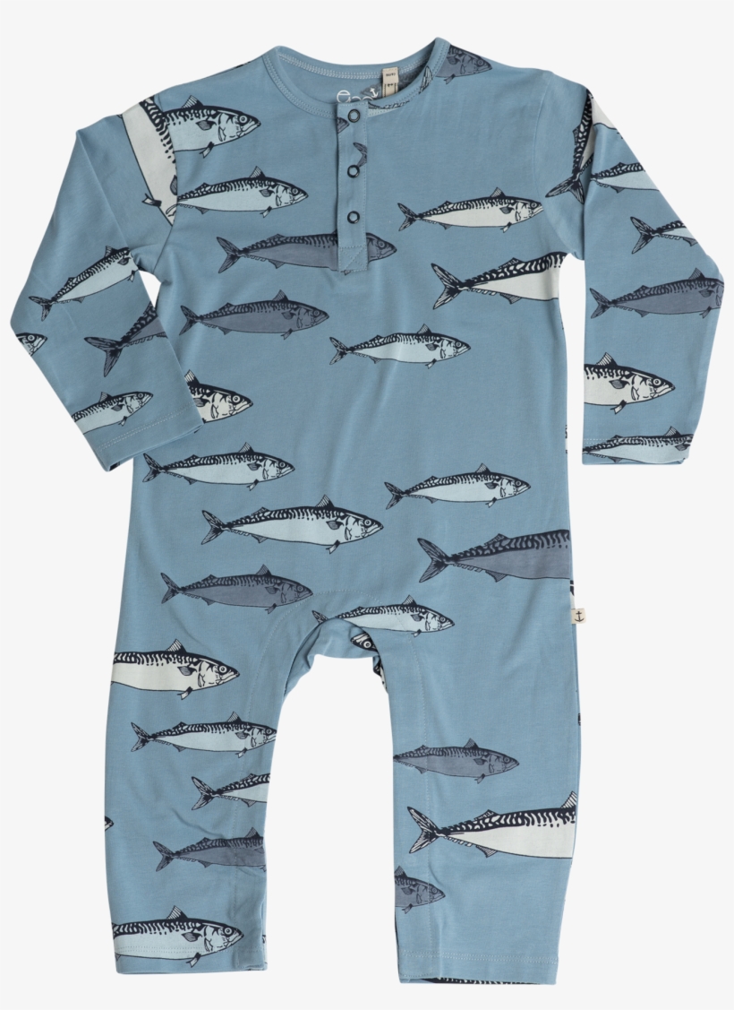 Em Pyjamas Makrill Multiblue - Pajamas, transparent png #8965557