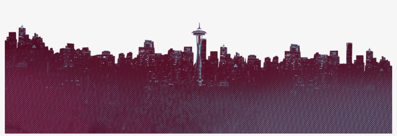 Skyline-front - Seattle, transparent png #8965908