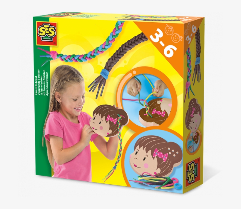 I Learn To Braid - Ses Creative, transparent png #8966711