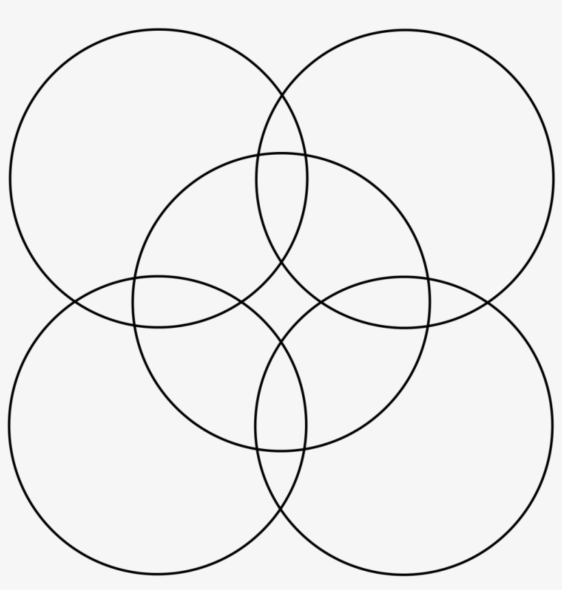 Flower Of Life Square 085 5 Circle - Circle, transparent png #8967254