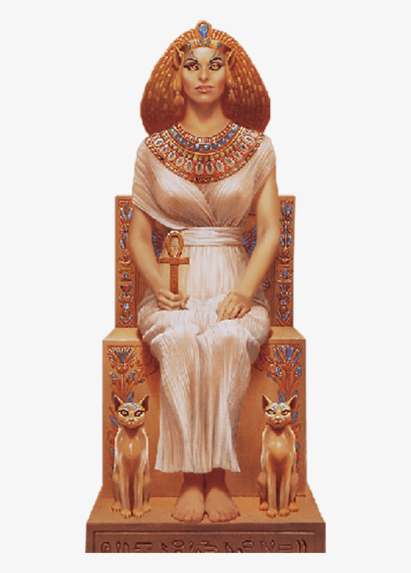 Download Pharaoh Png Images Background - Ancient Egyptian Gods Female, transparent png #8968496
