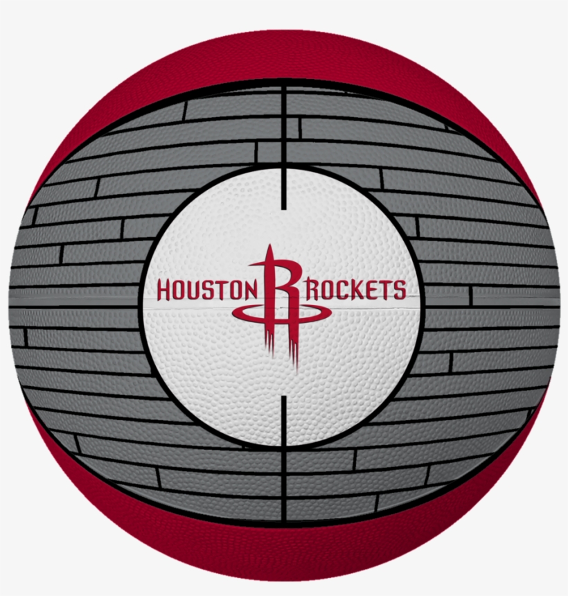 Houston Rockets Baden Mini Court Ball - Circle, transparent png #8969400