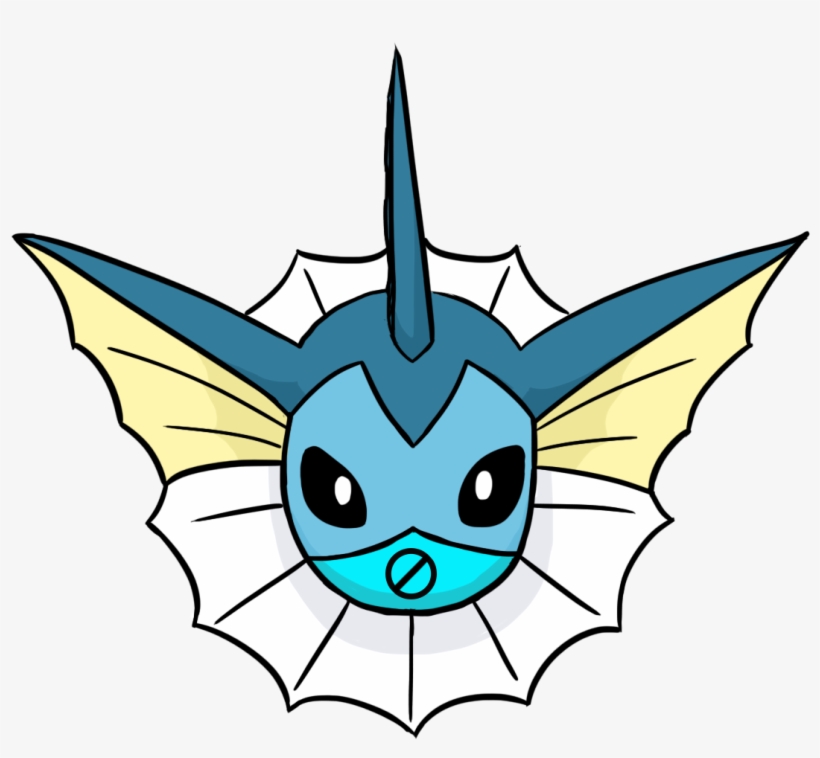 Toto Vaporeon, transparent png #8969481