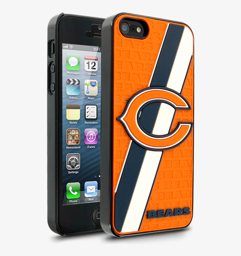 Nfl Chicago Bears Hard Case With Logo For Apple Iphone - Green Bay Packers Phone Case Iphone 5se, transparent png #8969723