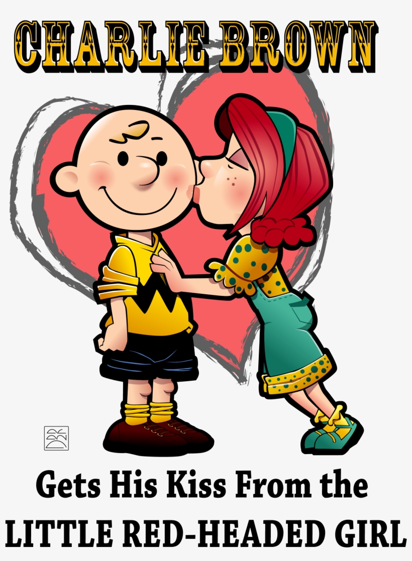 Someone Had To Step Up And Help - Charlie Brown And The Little Red Haired Girl, transparent png #8970263