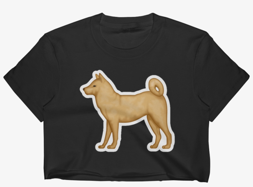 Emoji Crop Top T Shirt, transparent png #8970585