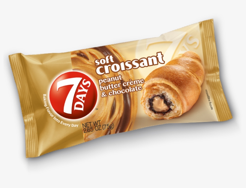 75g - 7 Days Soft Croissant, transparent png #8970971