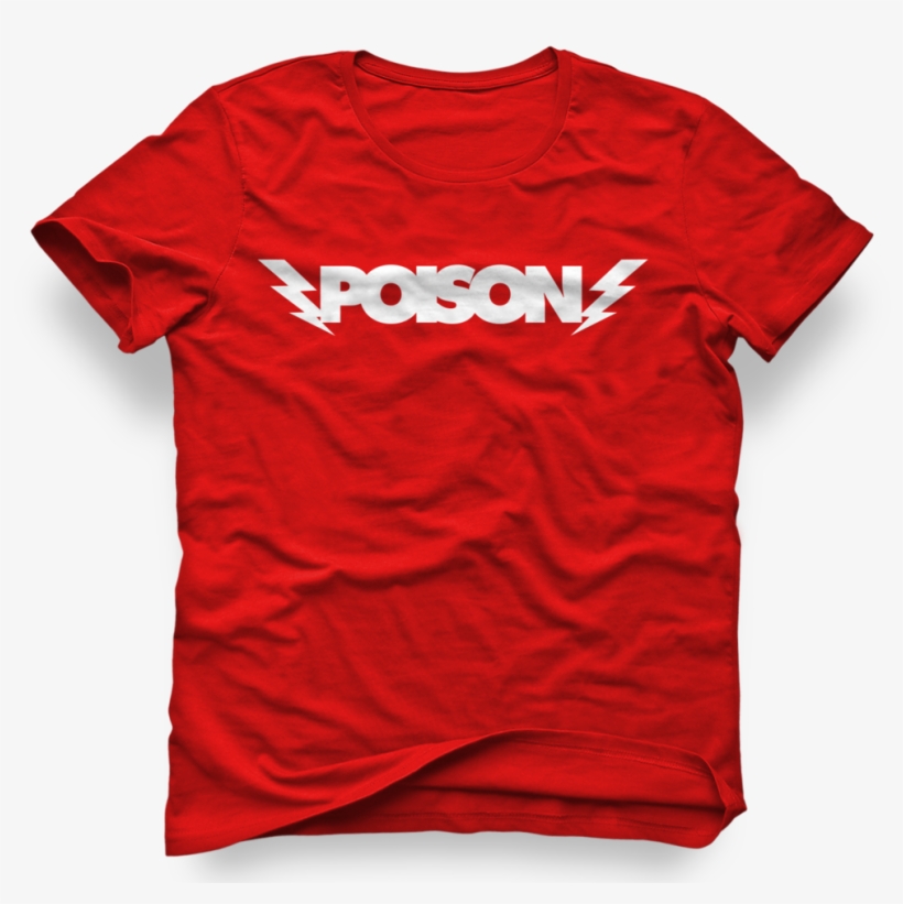 Poison Bolt Tee - T-shirt, transparent png #8971288