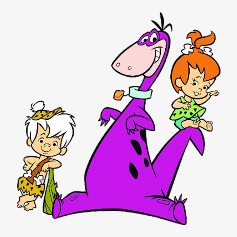 Pebblesbamm Bamm And Dino Fd221 - Pebbles Bam Bam And Dino, transparent png #8972048