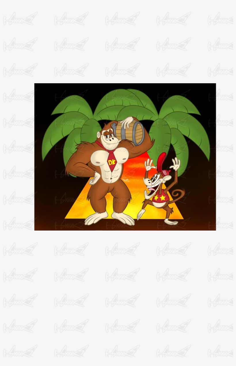 Donkey Kong - Cartoon, transparent png #8972208