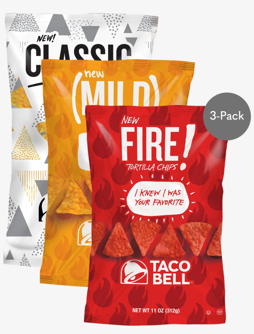 Taco Bell Chips Fire, transparent png #8972570