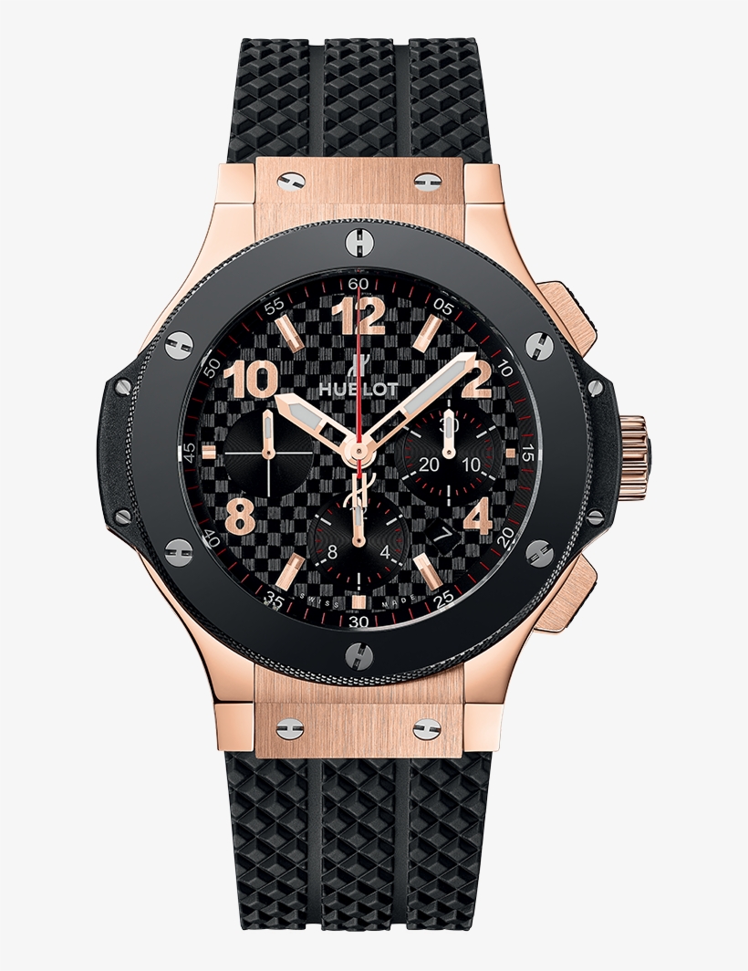 Big Bang Gold Ceramic - Hublot Big Bang Gold Ceramic, transparent png #8972612