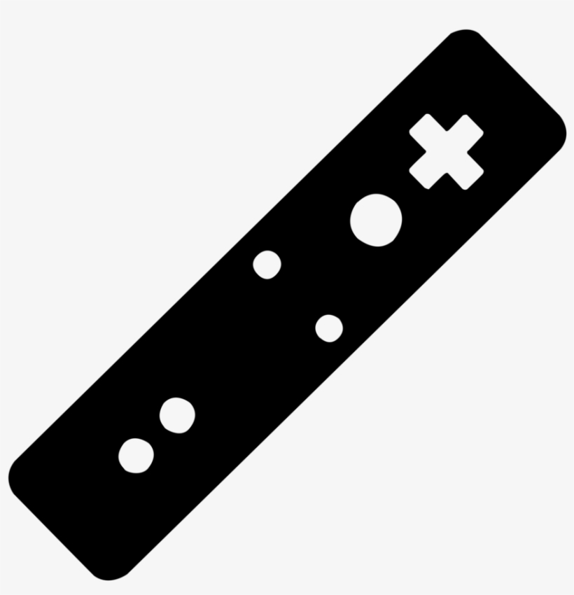 Controller Clipart Wii - Control De Wii Dibujo, transparent png #8972898