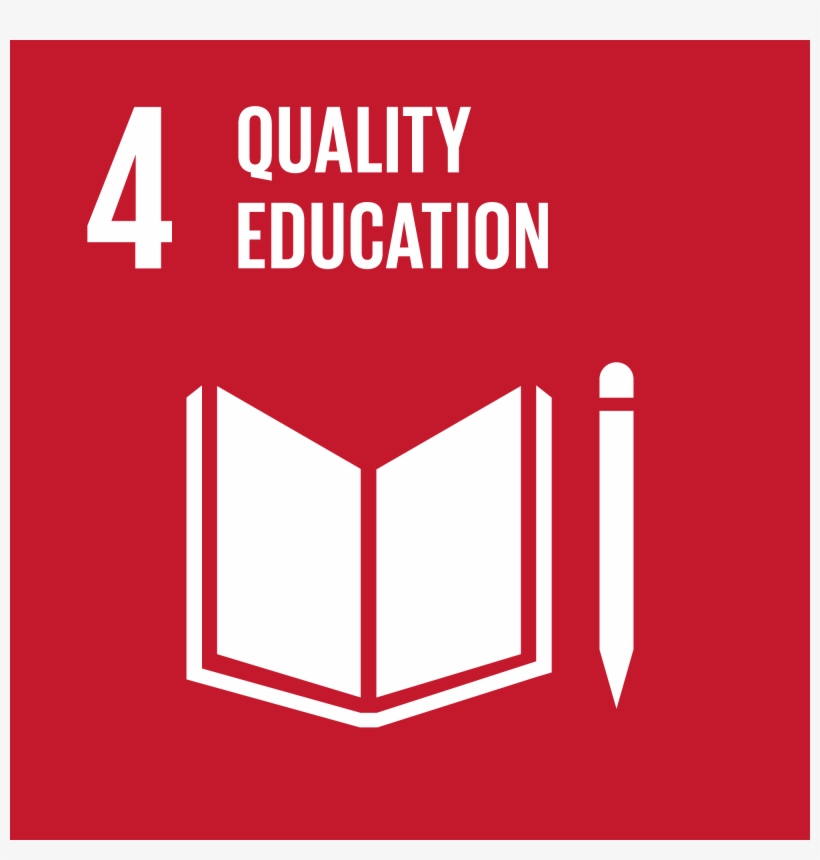 Quality Education - Sustainable Development Goals 4, transparent png #8974436