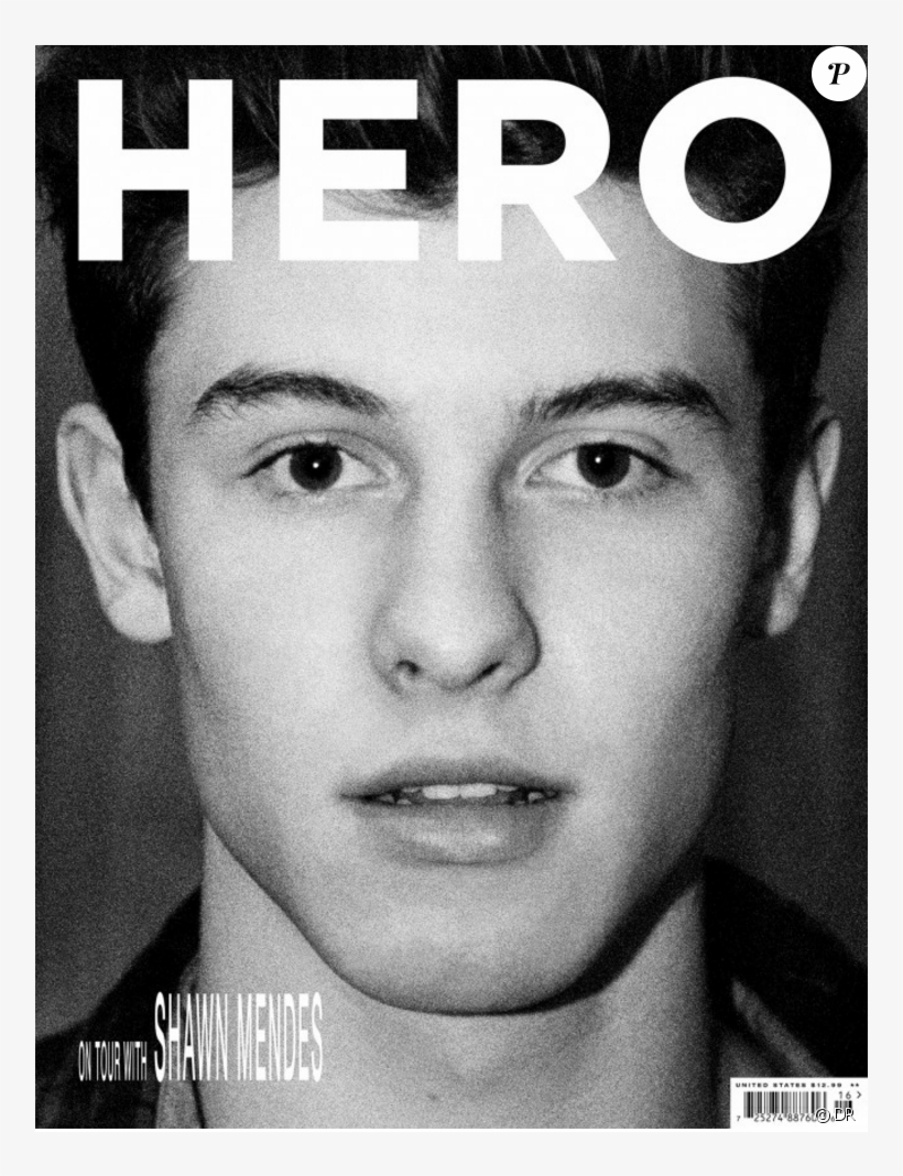 Shawn Mendes Fait La Une Du Magazine Hero, Au Mois - Hero Magazine Charlie Puth, transparent png #8975240