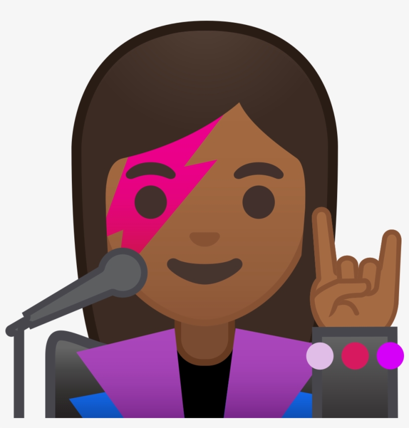 Download Svg Download Png - Singer Emoji, transparent png #8975557