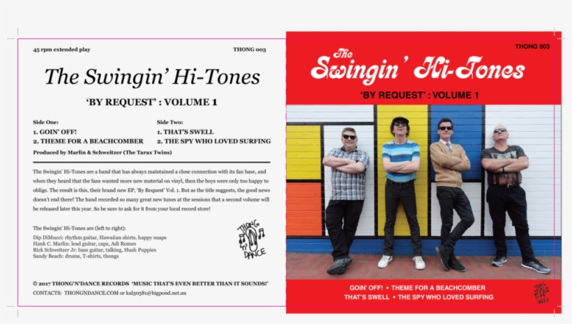 The Swingin' Hi-tones 'by - Flyer, transparent png #8975742