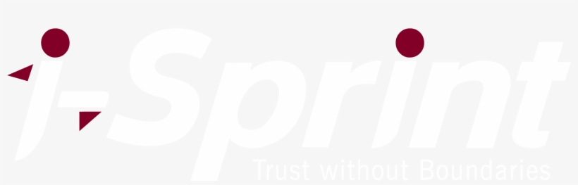 I Sprint New Logo 300dpi White - Poster, transparent png #8976451