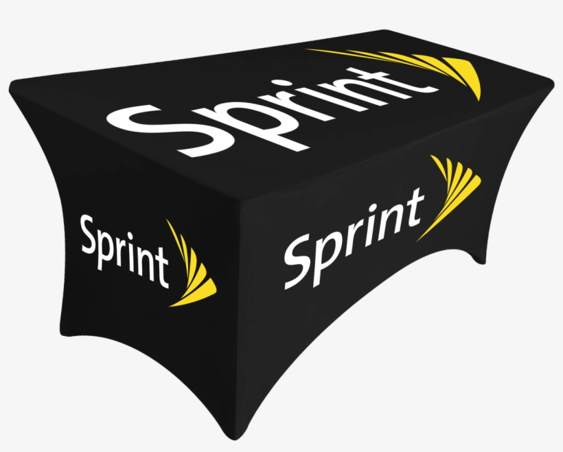 Sprint Stretch Table Cloth 6ft Black - Table, transparent png #8976705