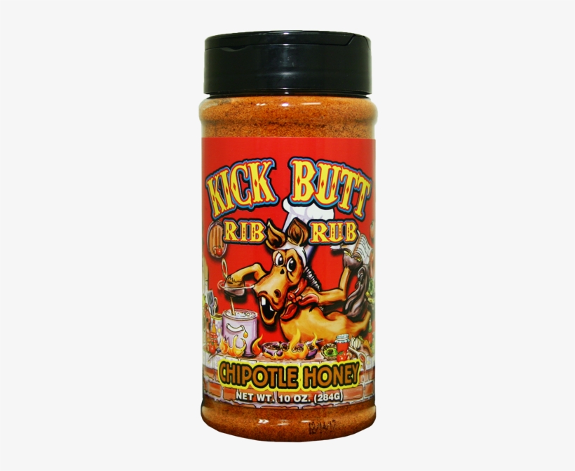 Kick Butt Chipotle Honey Rib Rub $8 - Spice Rub, transparent png #8976953