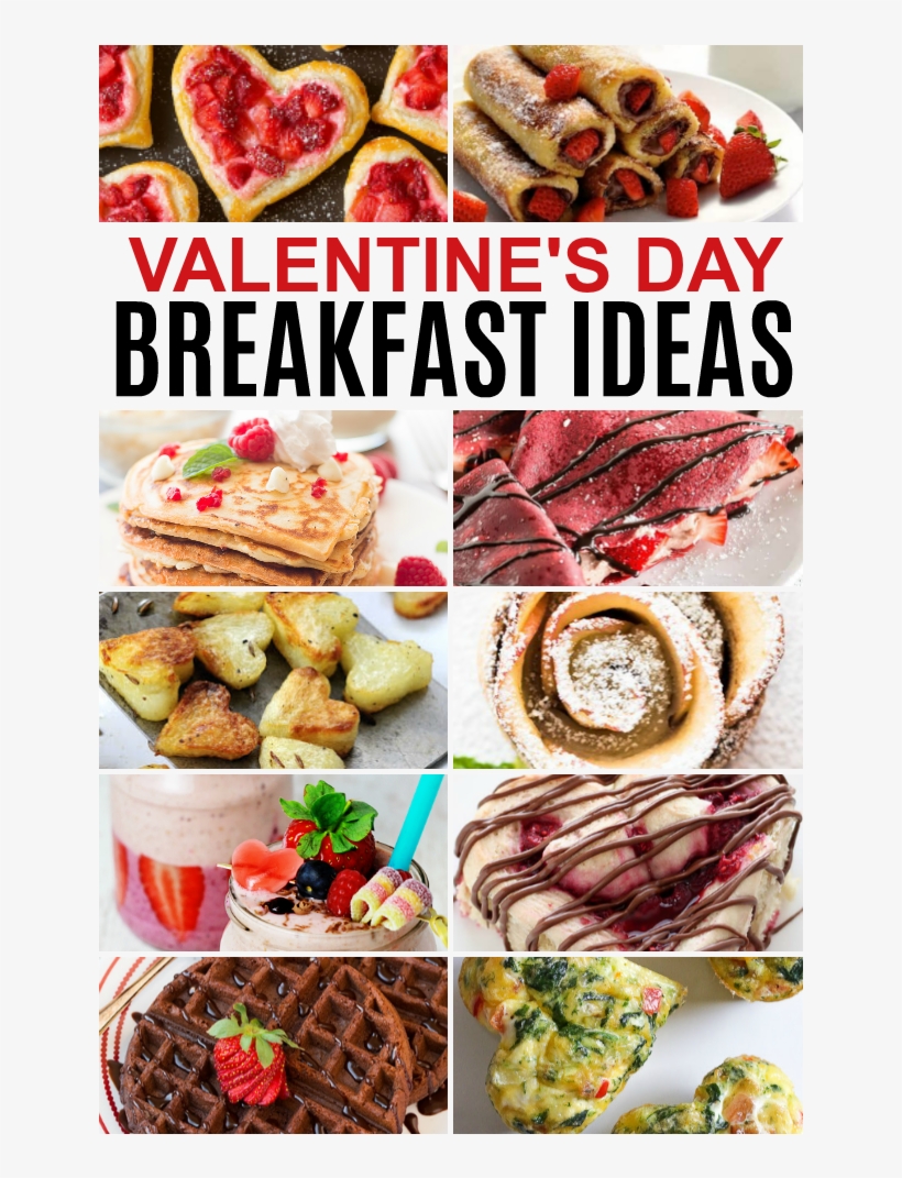 Start Your Valentine's Day Off On A Sweet Note With - Breakfast, transparent png #8977156