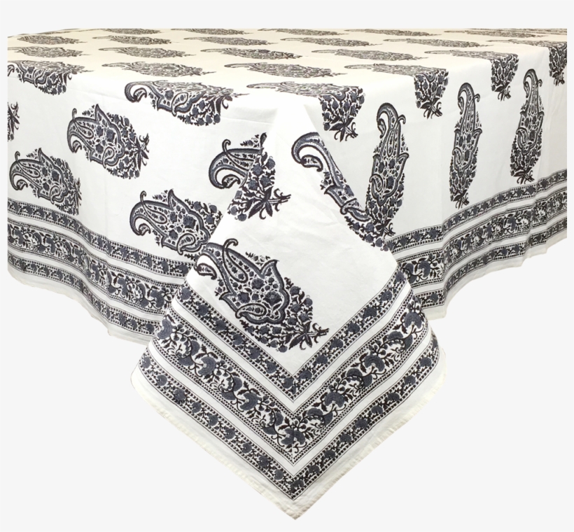 Paisley Black Square - Motif, transparent png #8977468