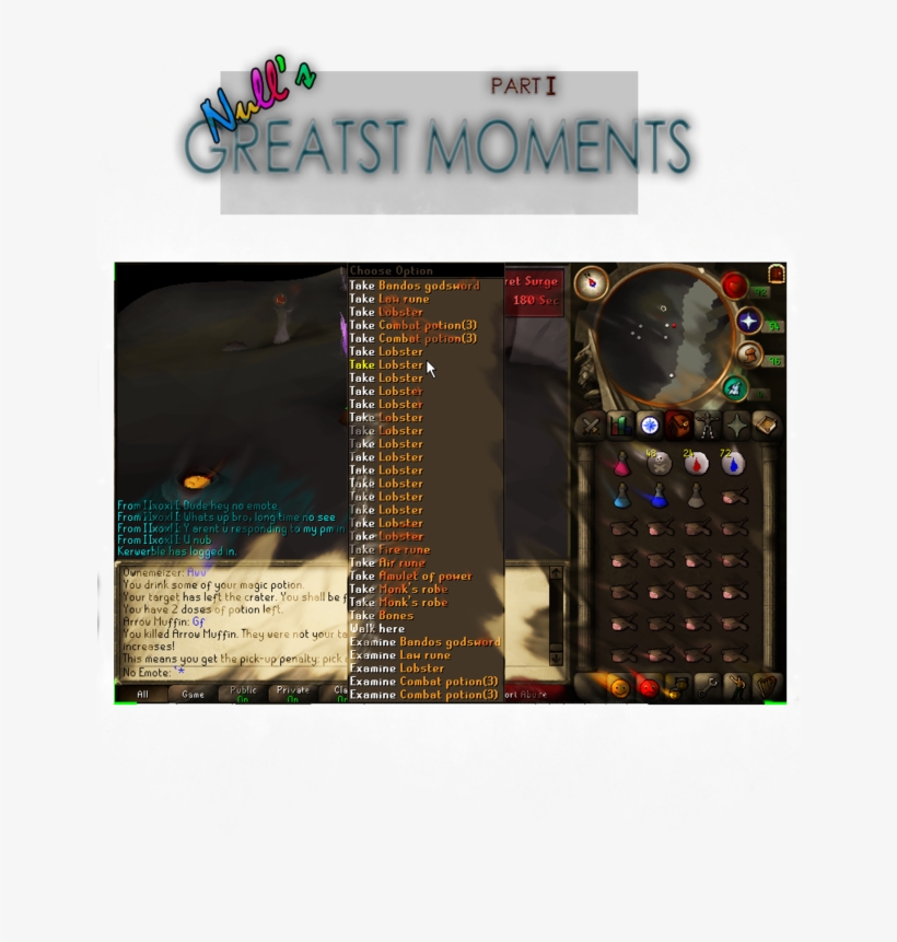 Gm-pi - Runescape Pvp Drops, transparent png #8977938