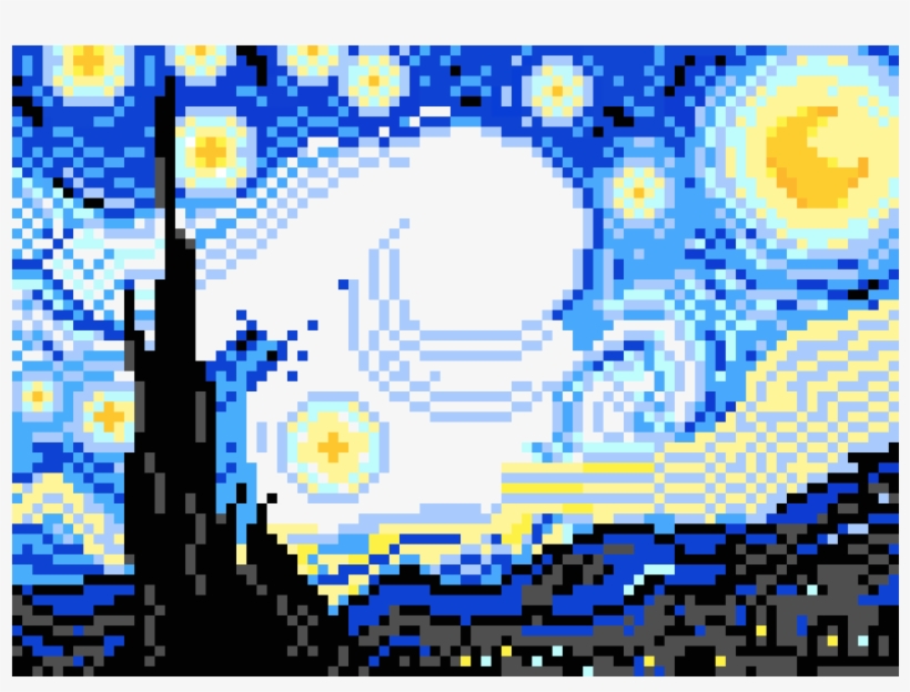 Starry Night - Graphic Design, transparent png #8978099