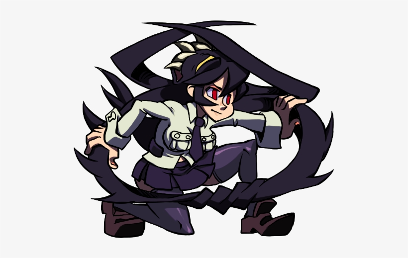 The Skullgirls Sprite Of The Day Is - Cartoon, transparent png #8978293