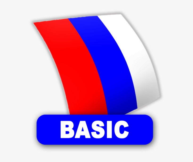 Russian Flashcards Basic 4 - Flag, transparent png #8978810