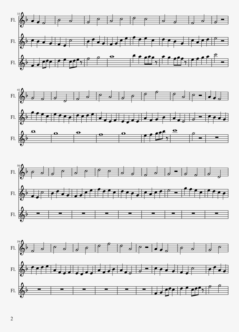 Aurora Borealis Flute Trio - Jellyfish Song Dmmd Notes, transparent png #8979508