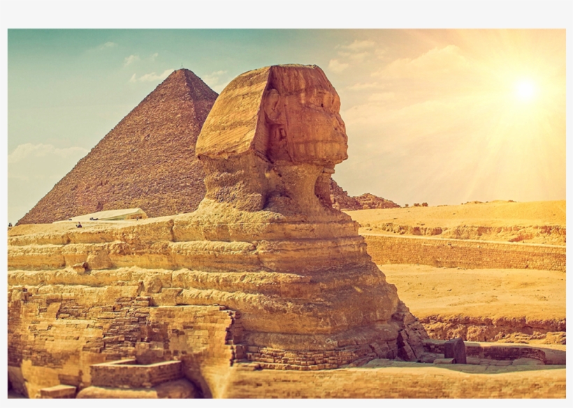 Egypt, Great Sphinx Of Giza - Great Sphinx Of Giza, transparent png #8979586