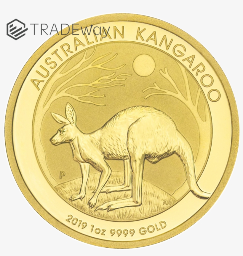 Tw 2019 Gold Australian Kangaroo Reverse - Skills, transparent png #8979867