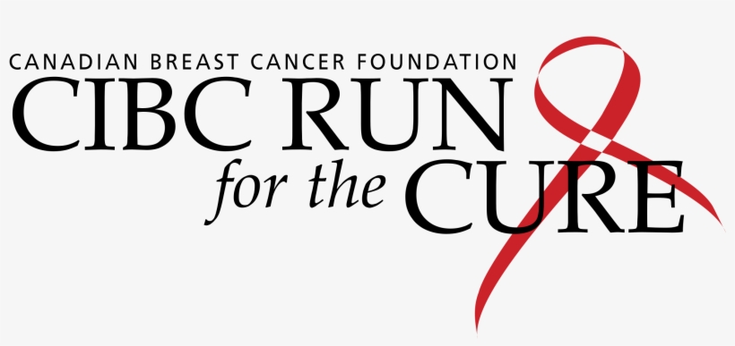 Cibc Run For The Cure Logo Png Transparent - Cibc Run For The Cure, transparent png #8980183