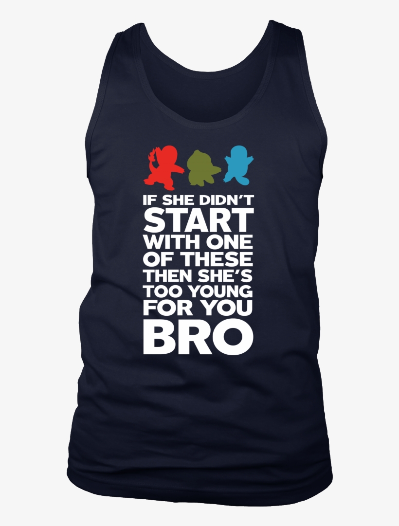 Pokemon The Starters Funny Shirt - Movie Is Broken 2010, transparent png #8980337