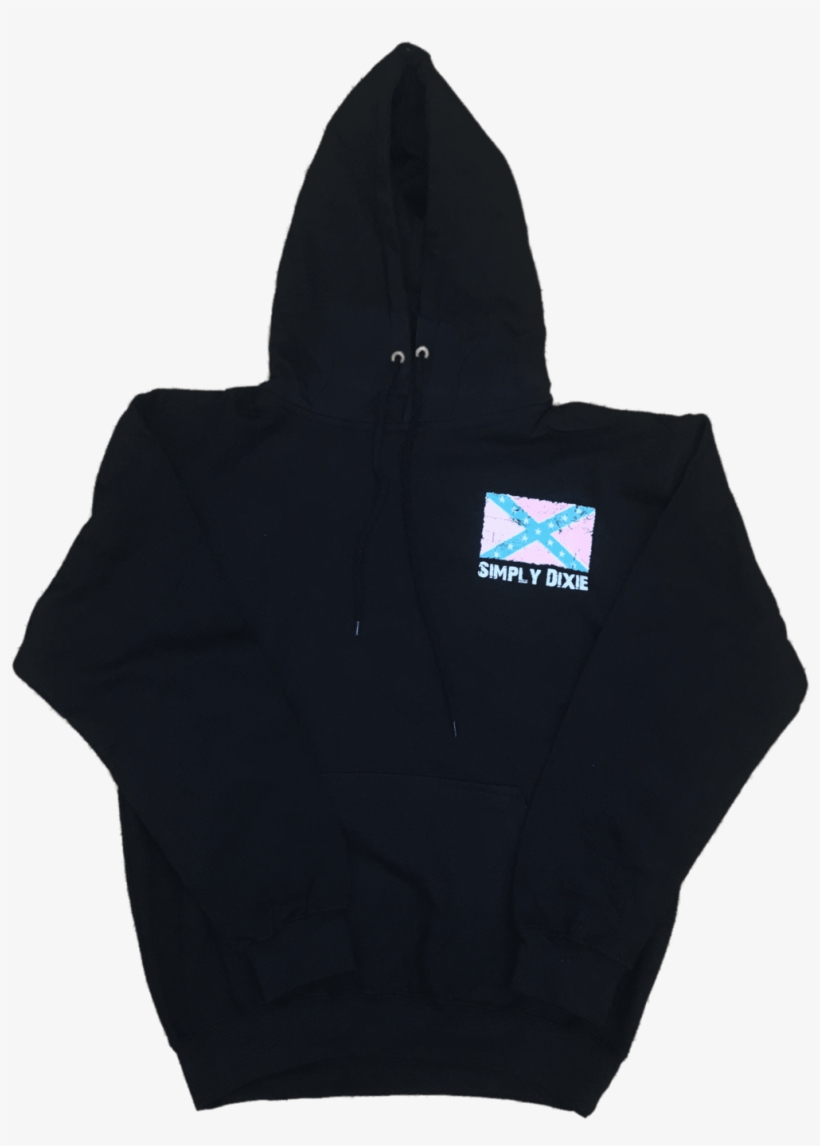 Simply Dixie Preppy Confederate Flag Sweatshirt The - Hoodie, transparent png #8980858
