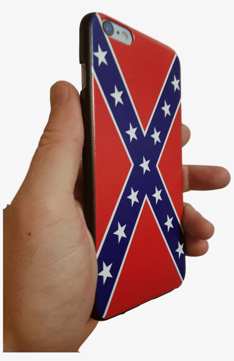 Iphone 6 6s Rebel Flag Case - Flag Iphone 6 Cases, transparent png #8980991