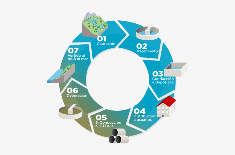 Ciclo Del Agua - Ciclo Del Agua Png, transparent png #8981115