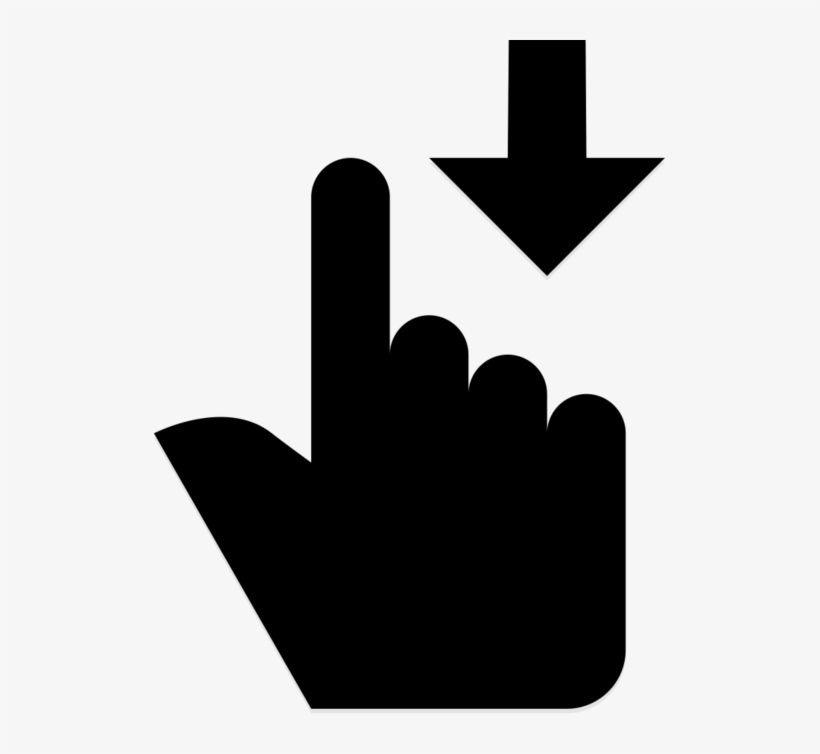 Down,hand,512x512 Icon - Icon, transparent png #8981321