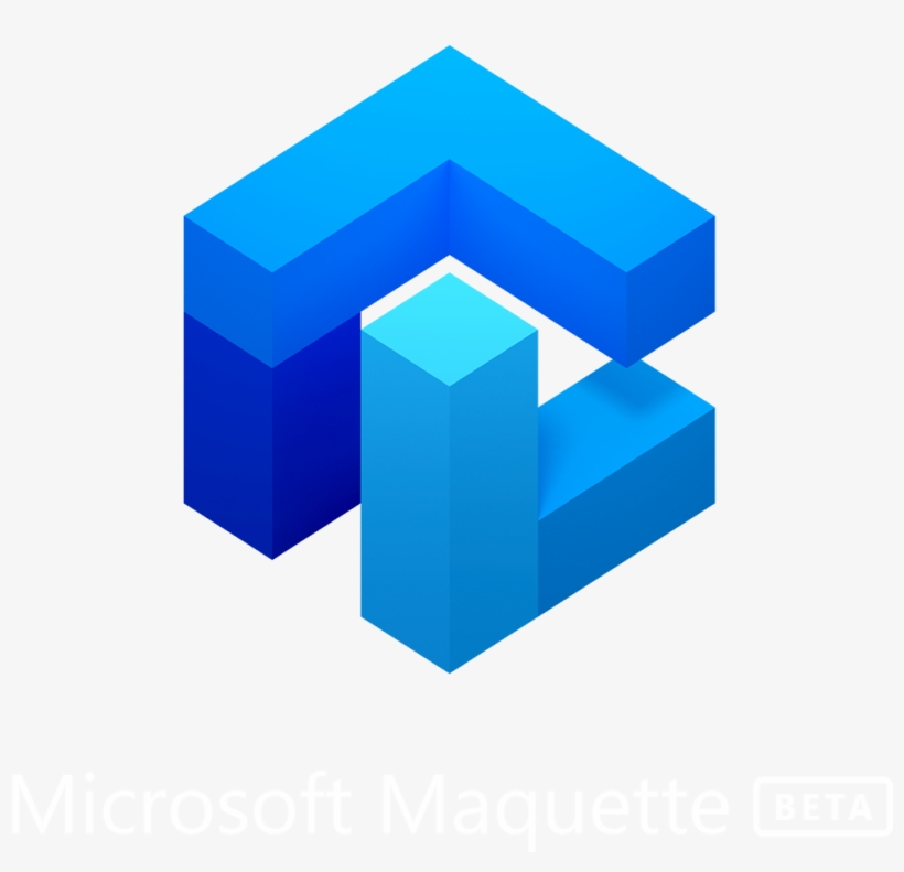 Microsoftmaquette Logo Wordmark White - Microsoft Maquette Logo, transparent png #8981600