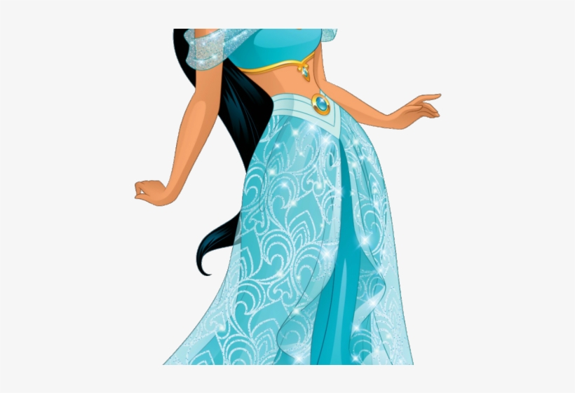 Jasmine Clipart Little Princess - Jasmine Disney Princess Clipart, transparent png #8981944